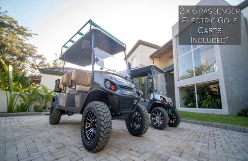 Tamarindo Villa | Oceanview Villa w/ water slide, 2 golf carts, deluxe breakfast, HK included