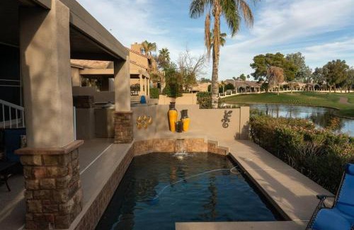 Ocotillo Casa | Ocotillo Lakes with pool heater, golf views, BBQ