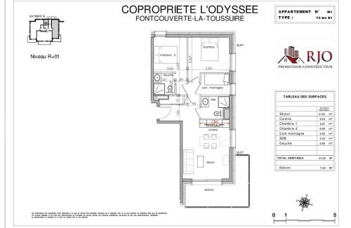La Toussuire Apartamento | ODYSSEE B101 - Appartement traversant sur les pistes