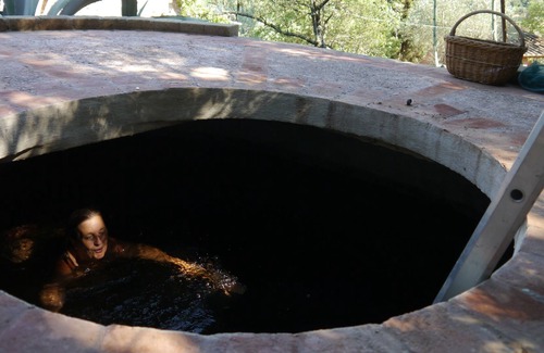 Caldana Otro | Ökohof en el antiguo olivar cerca del mar, hermosa vista, pozos de baño