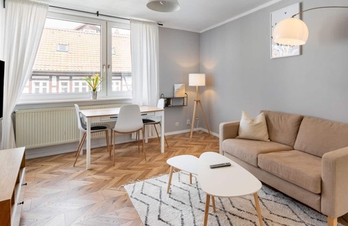 Braunschweig City Center Apartamento | #OEL31 bright 2 room apartment with balcony in the Magniviertel