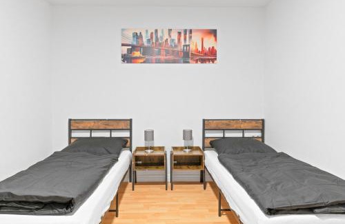 Ofterdingen Apartamento | OF02 Komfortables Apartment für Monteure und Teams - 4 Schlafzimmer mit 10 Einzelbetten - LS Crewcomfort - weitere Unterkünfte verfügbar