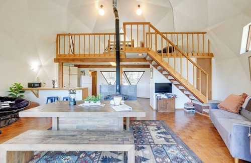 Nevada City Cabina | Off-Grid Geodesic Dome: Nevada City House w/ Views