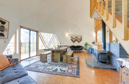 Nevada City Casa | Off-Grid Geodesic Dome Nevada City House with Views
