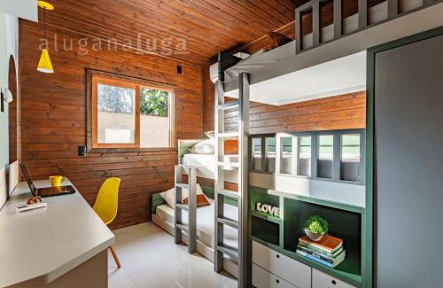 Vila Nova Casa | Ogram Houses espaço completo com jacuzzi + Praia