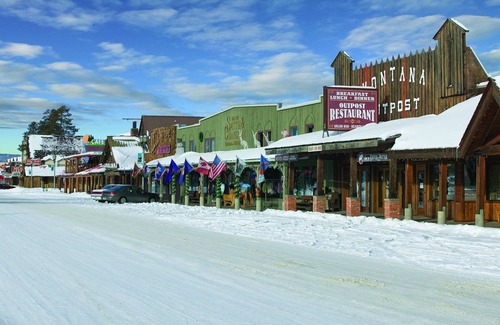 West Yellowstone Complejo | Viejo fiel aquí vamos!
