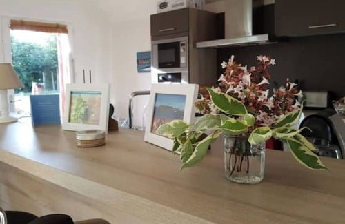 Saint-Meloir-des-Ondes Casa | Old house with swimming pool near St Malo