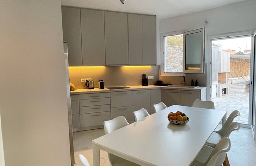Kithnos Villa | Villa frente al mar de la costa de oliva