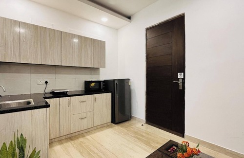 Sushant Lok Apartamento | Olive Service Apartment Near Artemis