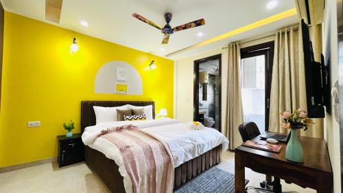 Defence Colony Apartamento | Olive Serviced Apartments - Defence Colony