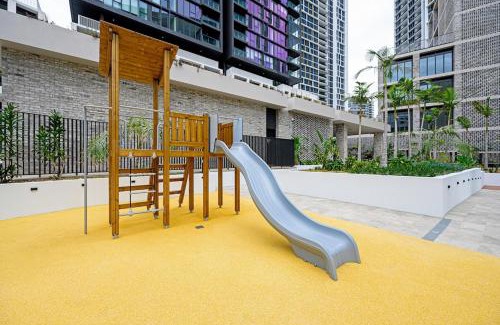 Lidcombe Apartamento | Olympic Park 1Br modern apt near train shops with pool
