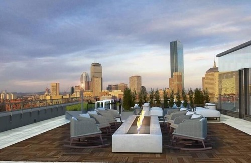 Shawmut Apartamento | On-site Theater! 1BR | W/D | Desk | WiFi | Downtown Boston
