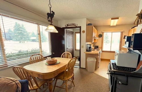 Clark Cabina | On the Elk River and has a spectacular view of Mt. Zirkel