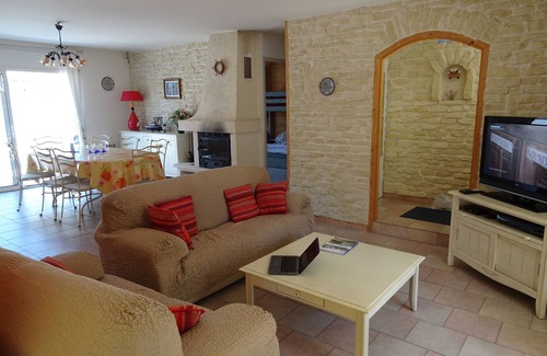 Sainte-Marie-de-Re Villa | En la isla de Ré, encantadora Villa piscina confortable y seguro doble