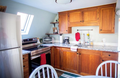 Waterbury Casa | On the River A-Frame. Cozy 4 season river, lake and ski retreat.