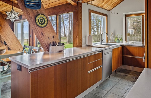 Hingham Cabaña | On The Rocks. Lake Michigan Beachfront Home.