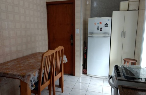 Boqueirao Apartamento | Pie en la arena y con la mejor ubicación de Praia Grande en Boqueirão