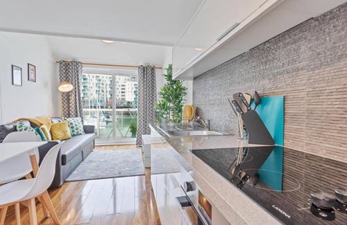Brighton Apartamento | On the Water 2 -waterside Studio With Terrace Overlooking the Harbour