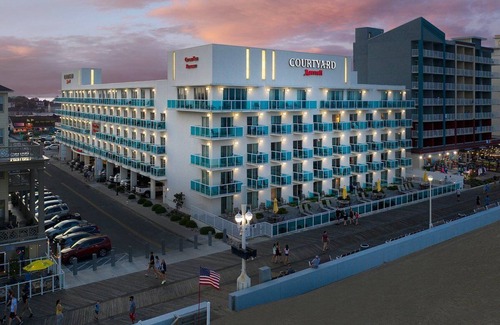 Ocean City Condominio | ** En la parte superior del Marriott ** Paseo marítimo de lujo / playa 1400 pies cuadrados + servicios del hotel