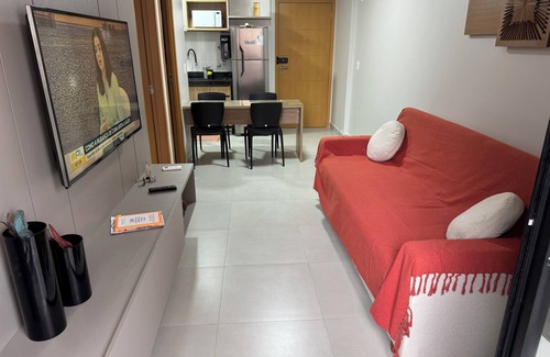 Ponta da Terra Apartamento | One-bedroom apartment, opposite Lions Square, 200 m from Pajuçara Beach