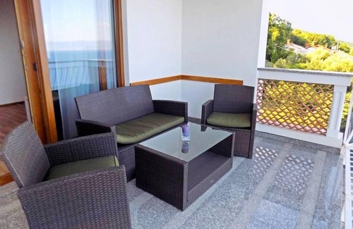 Mosenice Apartamento | Apartamento de una habitación con terraza y vista al mar Moscenice, Opatija (A-7689-c)
