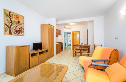 Obrs Apartamento | Apartamento de una habitación con terraza y vista al mar Moscenicka Draga, Opatija (A-7766-e)