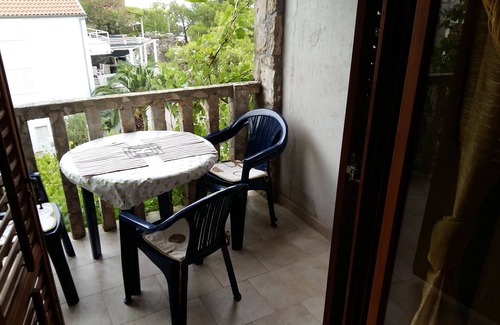 Crkvice Apartamento | Apartamento de una habitación con balcón y vista al mar Bahía Crkvice, Peljesac (A-17667-b)