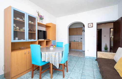 Metajna Apartamento | Apartamento de una habitación en la playa Metajna, Pag (A-6395-c)