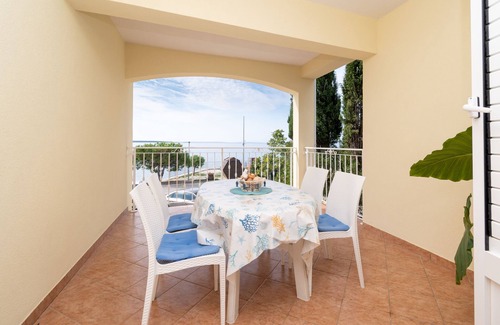 Mandre Apartamento | Apartamento de una habitación en la playa Mandre, Pag (A-4092-a)