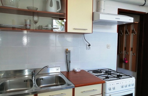 Valbandon Apartamento | Apartamento de una habitación con un balcon Valbandon, Fazana (A-7355-b)