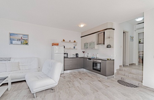 Kneza Apartamento | Apartamento de una habitación con terraza y vista al mar Kneza, Korcula (A-21863-a)