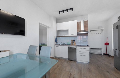 Mandre Apartamento | Apartamento de una habitación con una terraza Mandre, Pag (A-6418-d)