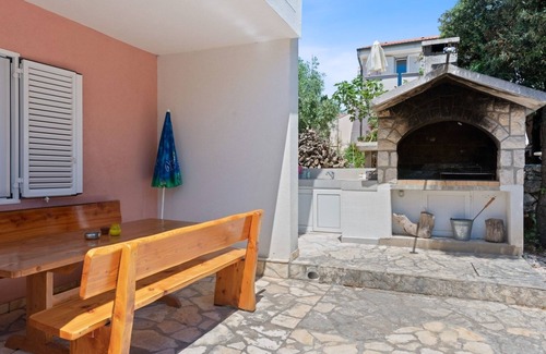 Mandre Apartamento | Apartamento de una habitación con una terraza Mandre, Pag (A-6418-d)