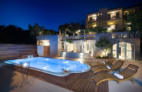 Tucepi Apartamento | Apartamento de una habitación con terraza y vista al mar Tucepi, Makarska (A-6817-b)