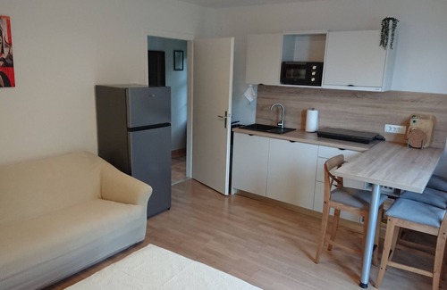 Brsec Apartamento | Apartamento de una habitación con terraza y vista al mar Brsec, Opatija (A-2359-a)