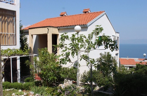 Ravni Apartamento | Apartamento de una habitación con terraza y vista al mar Ravni, Labin (A-7661-a)