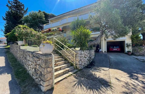 Lun Apartamento | Apartamento de una habitación con terraza y vista al mar Lun, Pag (A-19358-d)