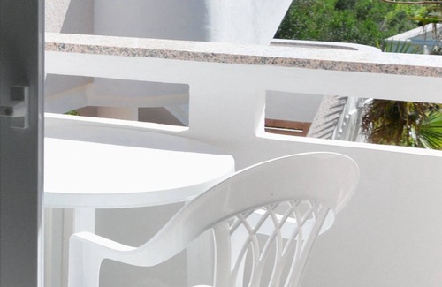 Jakisnica Apartamento | Apartamento de una habitación con balcón y vista al mar Jakisnica, Pag (A-4160-e)
