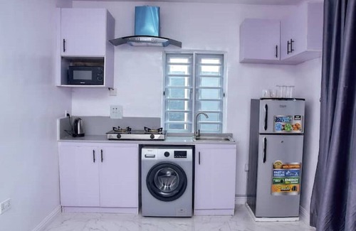 Ojokoro Apartamento | One bedroom fully furnished service apartment Jemi Alade Estate Isheri-idimu