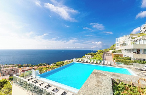Cap d'Ail Apartamento | One bedroom stunning sea view close to Monaco