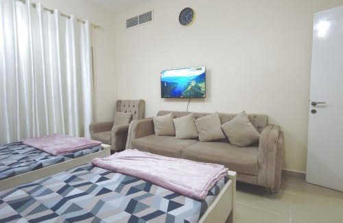 Al Qasimia Casa | One Bedroom Twin Bed Fully Furnished