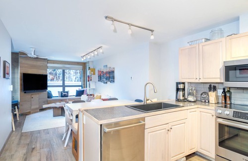 Telluride Condominio | A una cuadra a pie de góndola, guardaesquís abajo, River Trail cerca!