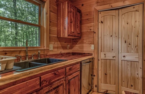 Blue Ridge Cabina | One Level, fire pit, hot tub, 3 acres, peloton!