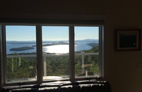 Gilford Casa | Una de las mejores vistas del lago Winnipesaukee, montañas, amaneceres y observación de estrellas.