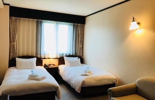 Echo Land Hotel | Onenight stay without meals Twin room annex n / Kitaazumigun Nagano