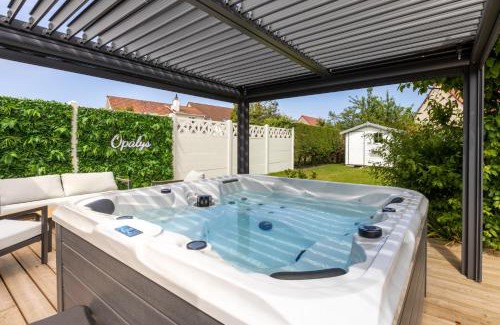 Berck-sur-Mer Apartamento | OPALYS - Maison Plain Pied - Jacuzzi - Pétanque - Jardin - Parking - 800 m de la plage