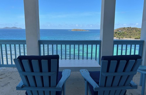 Estate Molendal and Little Reef Bay Apartamento | OPEN AIR waterfront studio in St John RENT BY THE MONTH