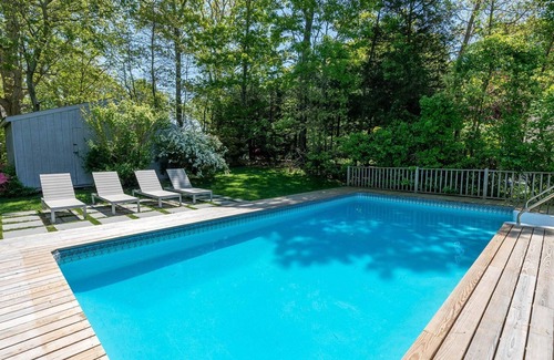 North Sea Casa | Southampton Beach House, cerca de la bah��a Peconic, piscina climatizada, patio privado grande + privado, diseño náutico