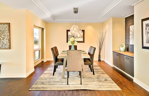 Sunset Cliffs Casa | Open, ocean-view home with central AC, grill, upscale kitchen & large patio