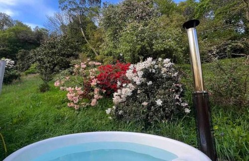 Kingsbridge Cabina | Orchard Lodge @ Lower Coombe Royal with Hot Tub